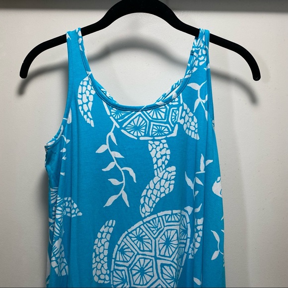 Tori Richard Honolulu Turtle Bay Mini Ruffle Summer Dress - Picture 2 of 10